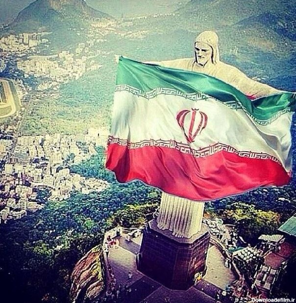 اهتزاز پرچم ایران بر فراز مجسمه مسیح در ریودوژانیرو! +عکس - جهان نيوز