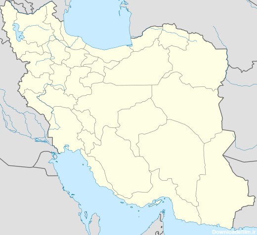 نقشه ایران با مشخصات کامل