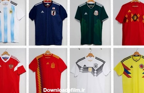 ویژگی‌های لباس‌های فوتبالی برتر جهان در جام جهانی (+عکس)