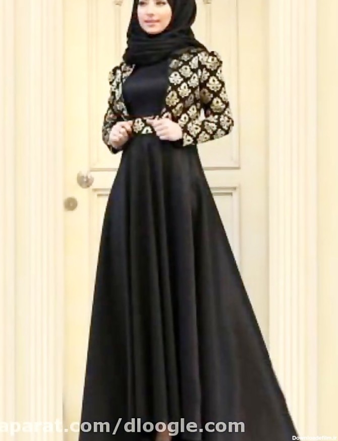 شیک ترین مدل های لباس حجاب مجلسی-پارت بیست و سوم