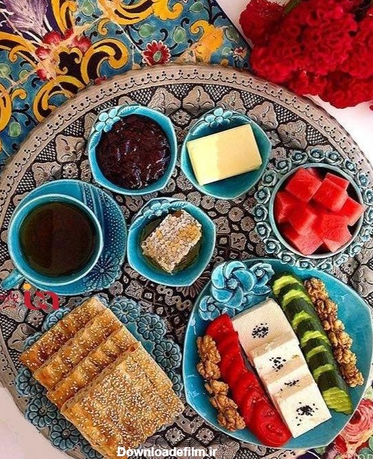 عکس صبحانه ایرانی - عکس نودی