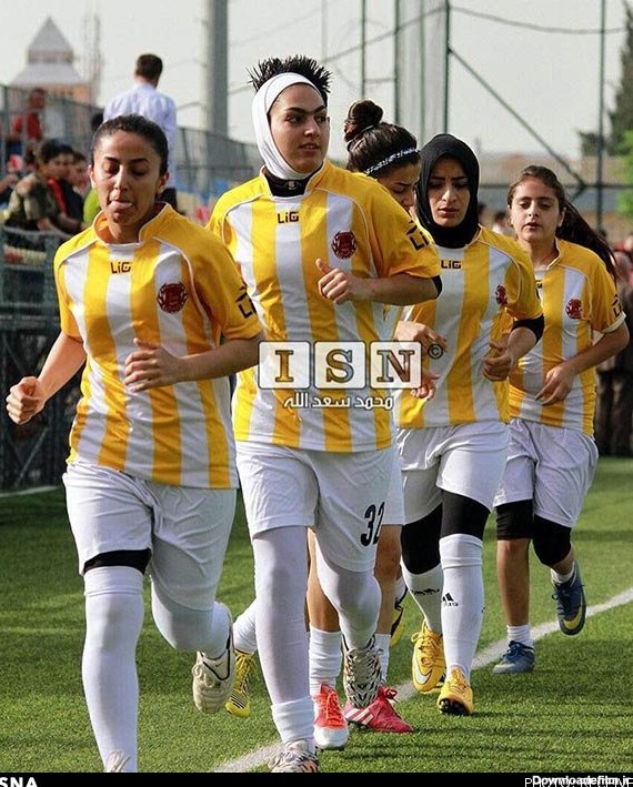 نخستین زن فوتبالیست ایران در لیگ عراق (+عکس)