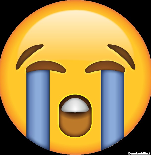 PNG ایموجی گریه - نماد شکلک گریان - Crying PNG Emoji – پارس پی ان ...