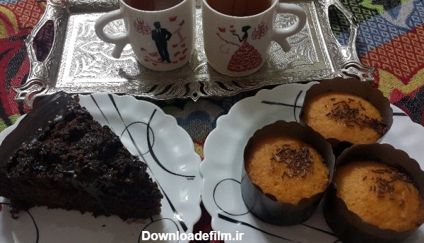 کیک خونگی با چایی عصرانه میچسبه?? | سرآشپز پاپیون