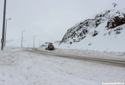ببینید | متفاوت‌ترین ویدیو از زیبایی جاده چالوس در زمستان
