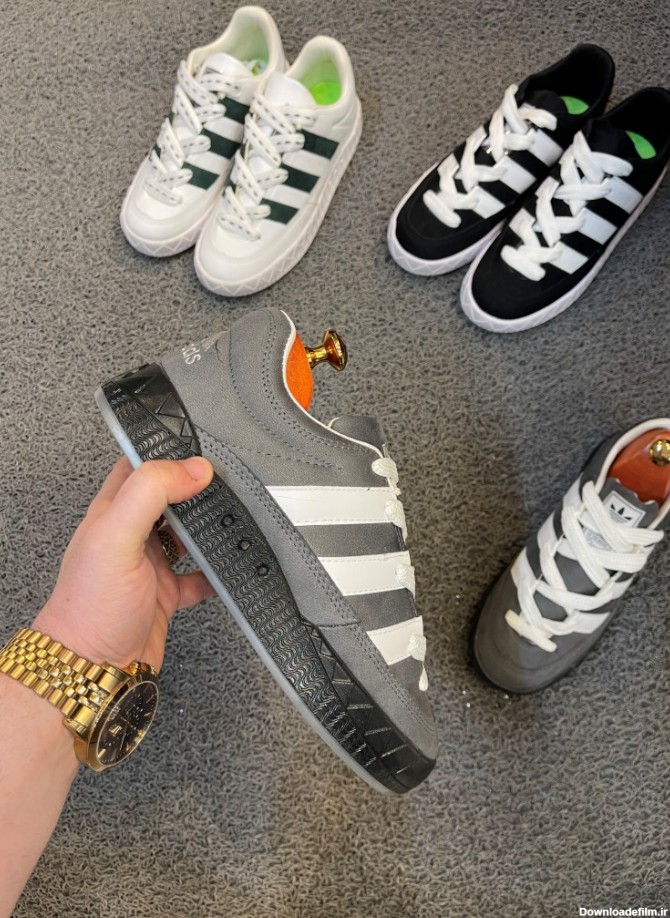 کفش کتونی سه خط آدیداس Adidas در 3 رنگ | مرکز خريد بزرگ ديبا