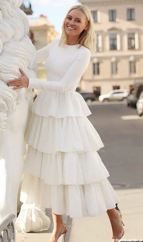 مدل لباس مجلسی دخترانه بلند عروسکی