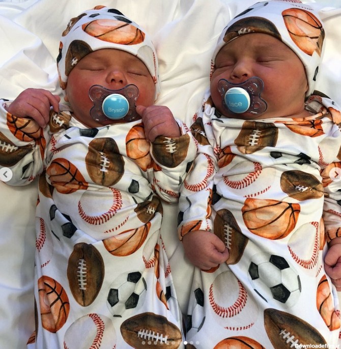 تولد پسر خاله های دو قلو در آمریکا +تصاویر