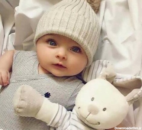 عکس پسر زیبا نوزاد