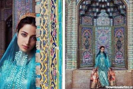 دختر شیرازی در میان دختران زیبای جهان/عکس