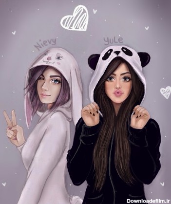 Nieves and Me (original girly_m) by YuleeArt on DeviantArt