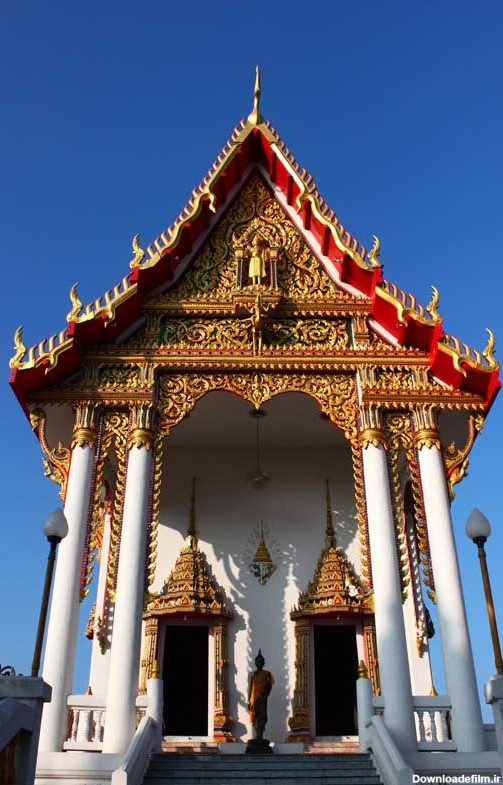 عکس باکیفیت از معبد بودایی در تایلند