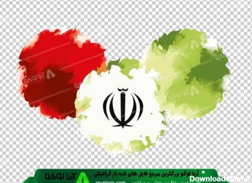 وکتور png پرچم ایران 13