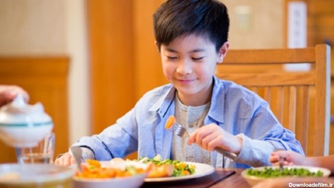 پنج گروه اصلی مواد غذایی در تغذیهٔ کودک
