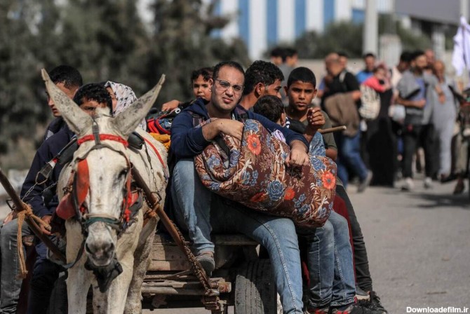 گزارش خبرگزاری فرانسه از آوارگان غزه (+ عکس ) : گرسنگی و سرما ...
