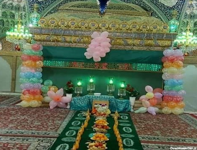 برگزاری جشن میلاد حضرت رقیه (س) بدون حضور زائر+ عکس
