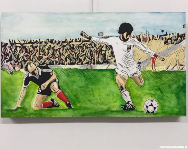 جام جهانی به سبک نقاشی