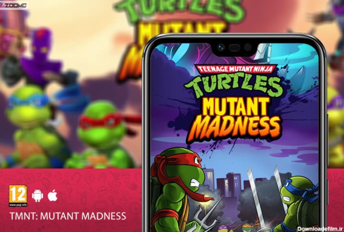 دانلود بازی لاک پشت های نینجا - TMNT: Mutant Madness - زومجی