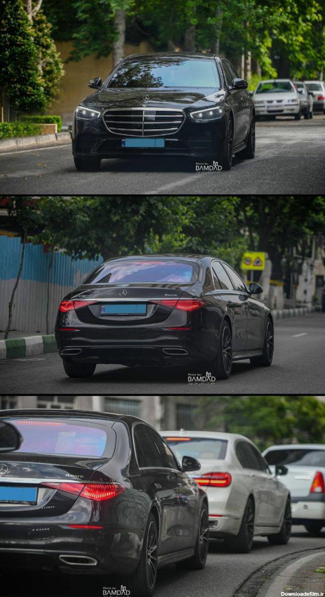 عکس | جولان و ویراژ نسل جدید بنز S500 در خیابان‌های تهران