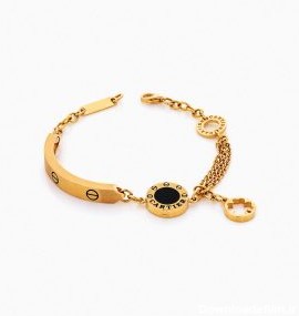 خرید دستبند طلا دخترانه - مدل های جدید دستبند طلا دخترانه +عکس ...