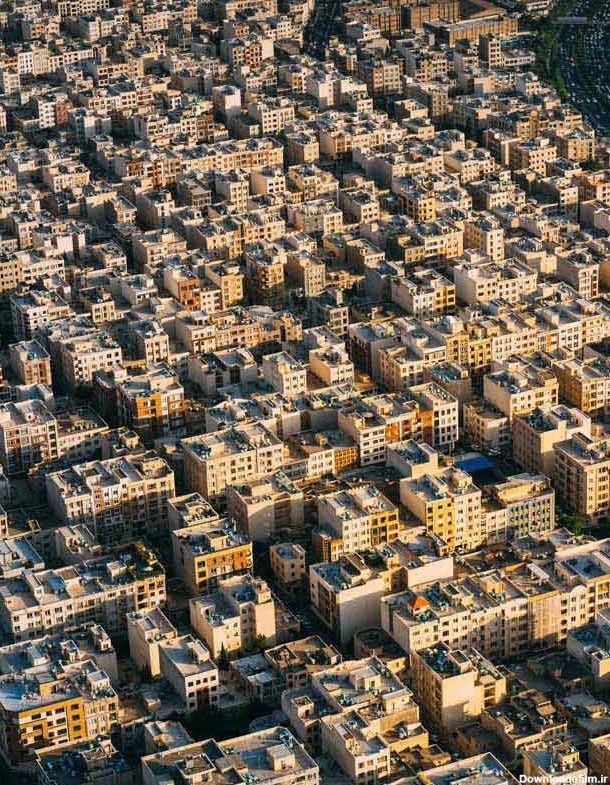 دانلود عکس شهر تهران از نمای بالا