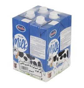 خرید اینترنتی انواع شیر پر چرب پاستوریزه بطری و پاکتی