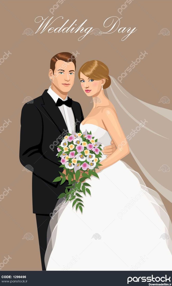 عروس و داماد 1299496