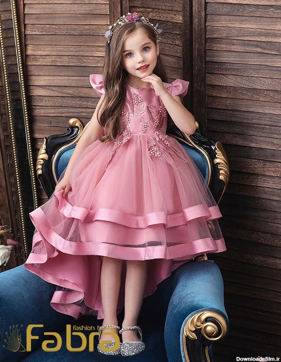 لباس مجلسی پوشیده کودکانه – بچه گانه – دخترانه (مدل 2023) | نیوفابرا