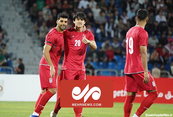 گل‌های تیم ملی فوتبال ایران به اردن / پیروزی شاگردان قلعه نوعی