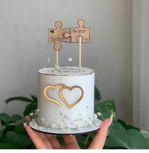 عکس کیک زیبا برای سالگرد ازدواج