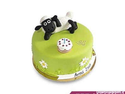 سفارش اینترنتی کیک - کیک حیوانات - کیک بره ناقلا ۱۶ | کیک آف
