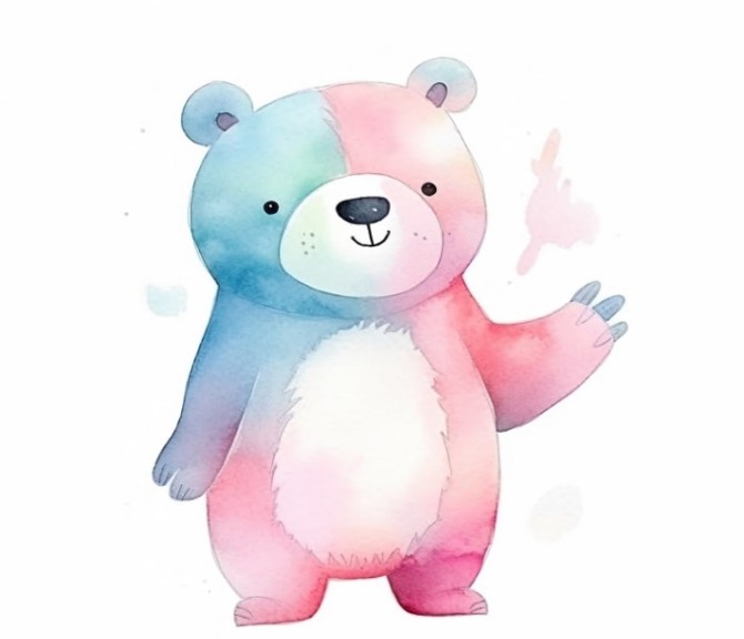 عکس خرس کارتونی🌟دانلود 10 عکس خرس کارتونی ناز و کیوت
