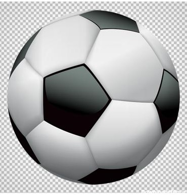 فایل دوربری شده توپ فوتبال با کیفیت بالا