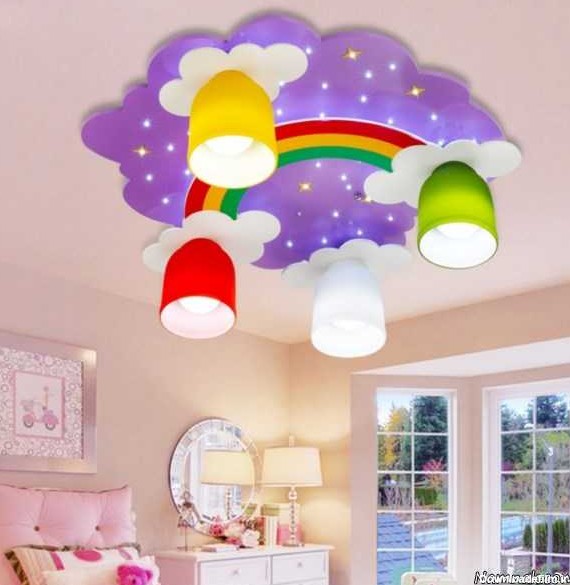 ایده های خلاقانه برای تزیین “سقف اتاق کودک”