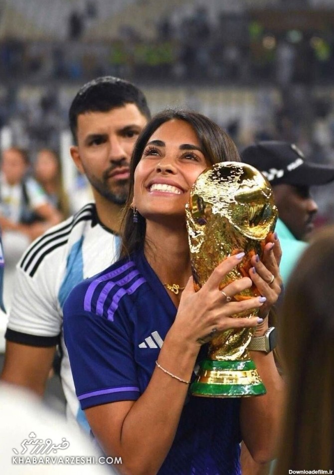 عکس همسر مسی؛ تنها زنی که به جام جهانی مردان بوسه زد/ نگاهی ...