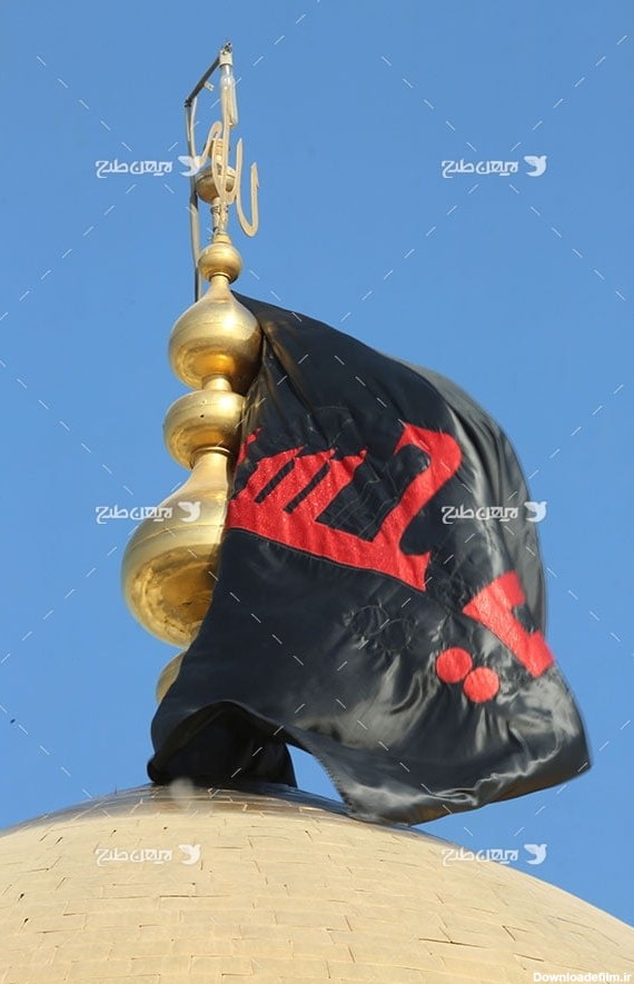 تصویر با کیفیت از حرم،گنبد و ضریح امام حسین علیه السلام و پرچم