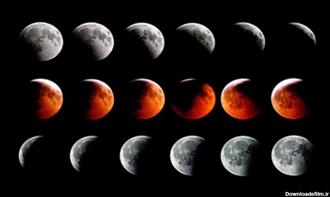 زیباترین تصاویر ماه گرفتگی ١٦ مرداد در نقاط مختلف جهان