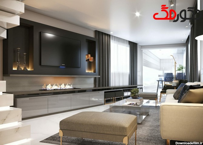 45 مدل جدیدترین دکوراسیون آپارتمان مدرن فوق العاده لاکچری - دکورمگ