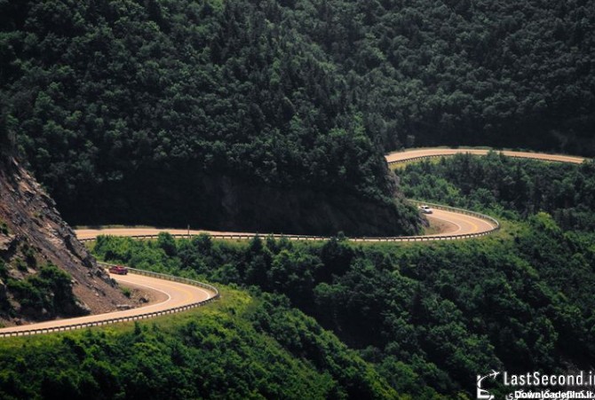 جاده چالوس، چهارمین جاده زیبای جهان + تصاویر | لست‌سکند