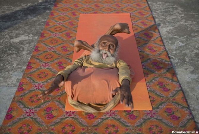 تمرینات بدنی فوق العاده مرد 105 ساله هندی (+عکس)