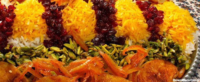 غذاهای سنتی شیرازی پلو
