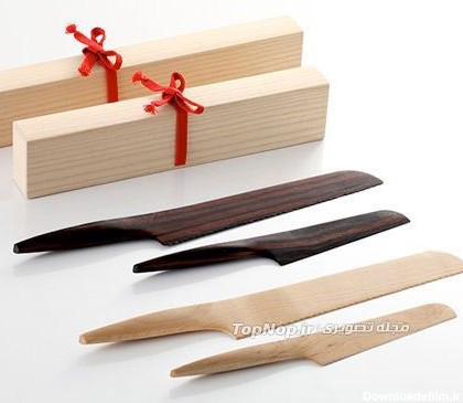 چاقو های فانتزی ساخته شده با چوب