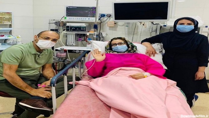ملیکا زارعی روی تخت بیمارستان / عکس - خبرآنلاین
