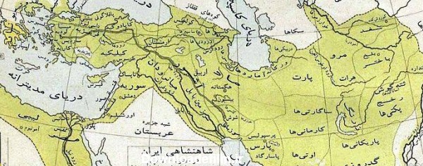 عکس نقشه ایران در زمان کوروش کبیر - عکس نودی