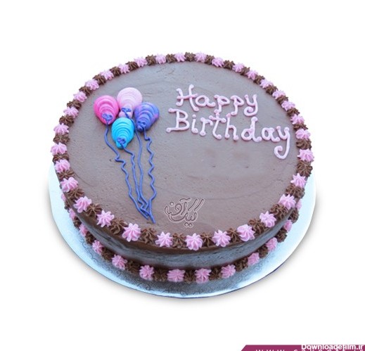 کیک تولد - کیک خامه ای - کیک بادکنک ها می رقصند | کیک آف