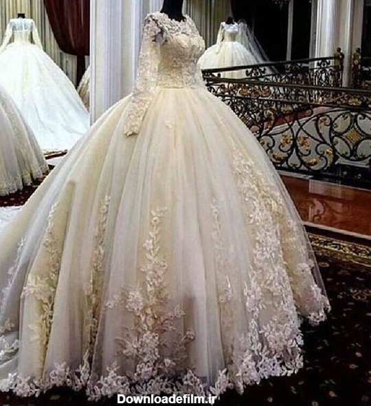 لباس عروس ایرانی | مدل لباس عروس ایرانی (جدید و شیک) | مدل لباس ...