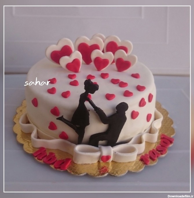 آخرین خبر | کیک های رومانتیک برای سالگرد ازدواج