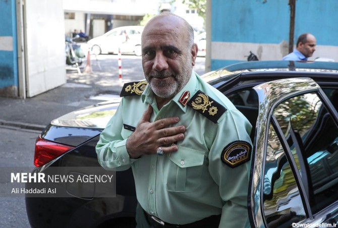 عکس ماشین رئیس پلیس تهران - جهان نيوز