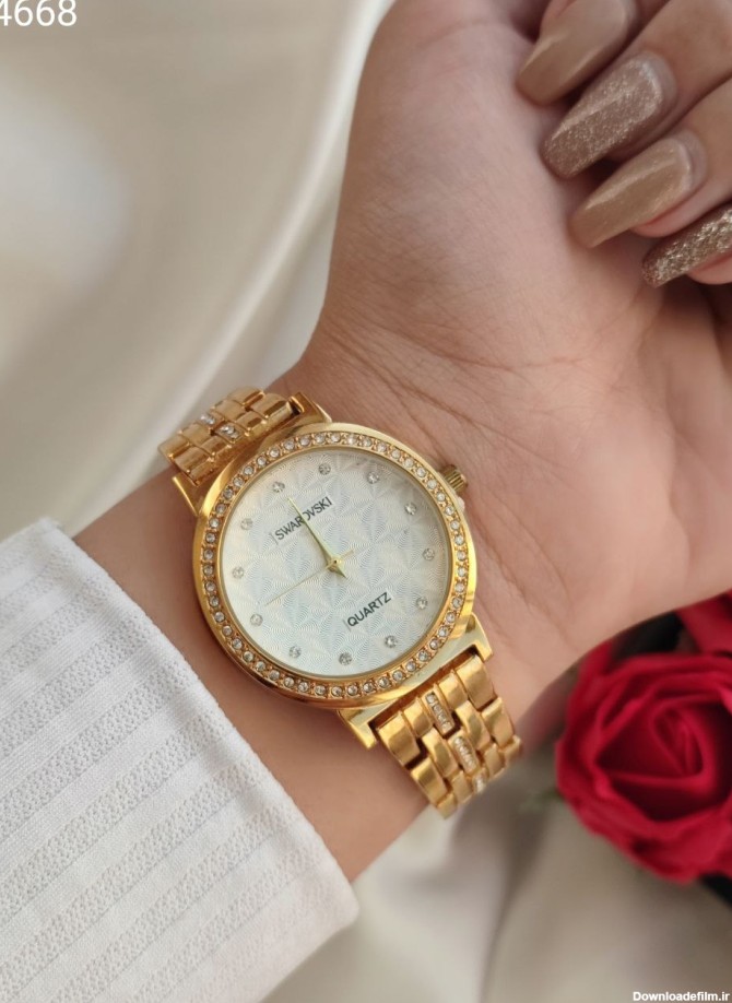 خرید ساعت مچی زنانه رنگ طلایی شیک کد 1915043 - ردگل