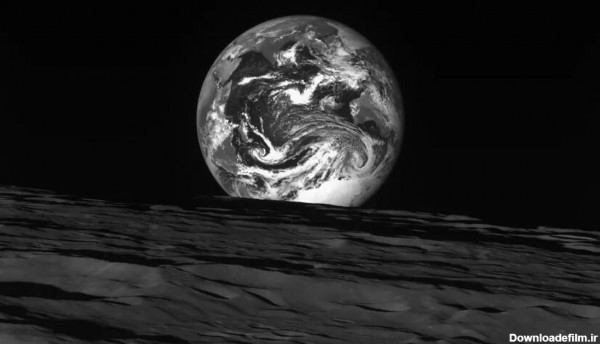 تصاویر خیره‌کننده از زمین و ماه